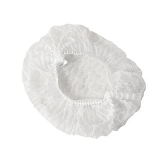 一次性帽子女厨房厨师医生防尘帽透气头套工作无纺布食品帽护发