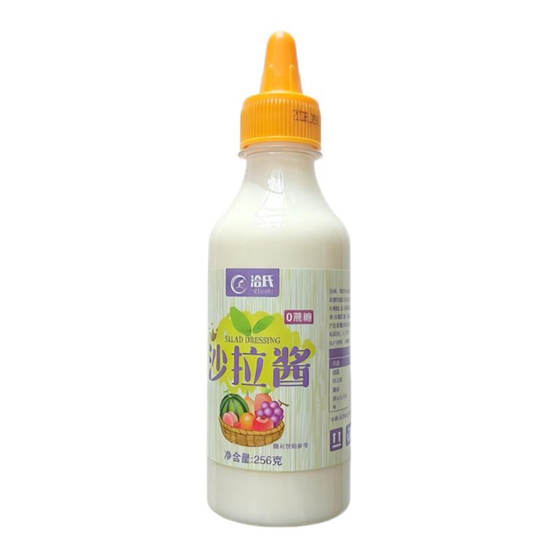 洽氏无0蔗糖香甜沙拉酱果蔬寿减低0脂番茄酱沙司三明治汉堡手抓饼