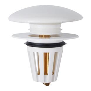 陶瓷洗手盆漏水塞防臭洗脸盆水池塞子通用按压式弹跳下水器管配件