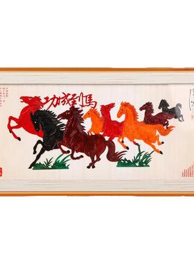 【过年送礼】皮影摆件装饰画西安旅游特产伴手礼民俗文化工艺品