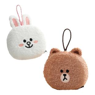 LINE沐浴球浴擦搓背洗澡用品两用起泡大号卡通儿童浴花球洗澡浴擦