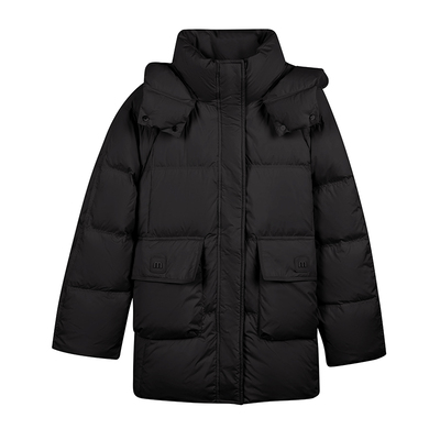 UGIZ休闲连帽立领防风羽绒服