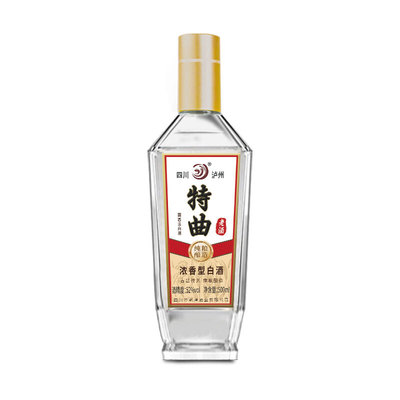 不老潭特曲老酒浓香白酒500ml