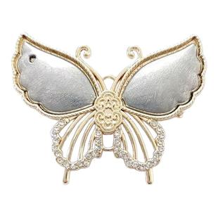 非遗宋锦螺钿点翠DIY国风新中式胸针底托