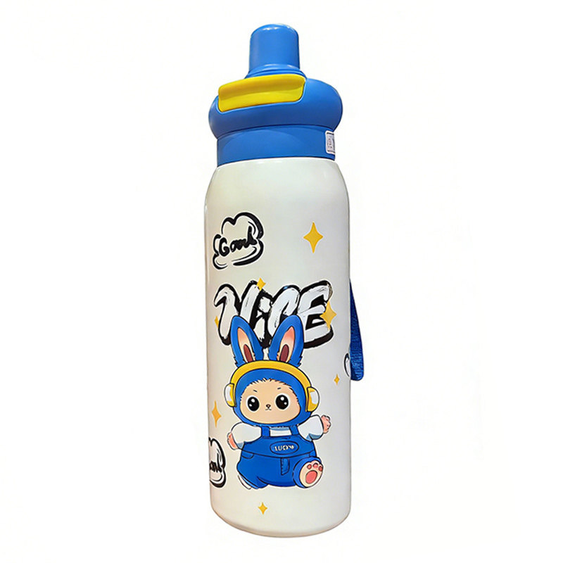 中小学生瘦长双饮保温杯