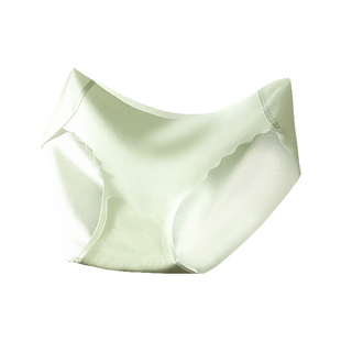 无痕冰丝内裤女士不夹臀夏季透气薄款纯棉抗菌裆瑜伽健身低腰短裤