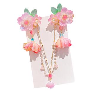 汉服头饰额头链儿童古风发夹超仙女童发卡流苏眉心坠2025新款发饰