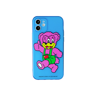 别闹BIZZCUT原创手机壳适用于苹果15iphone15pro三眼熊荧光软壳