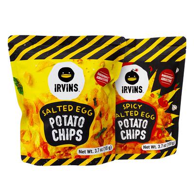 新加坡IRVINS咸蛋黄薯片