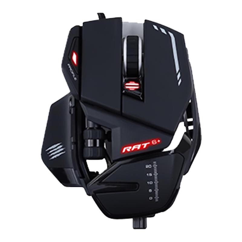 美加狮BAT6+电竞游戏有线鼠标自定义设置笔记本电脑外设CSGO吃鸡