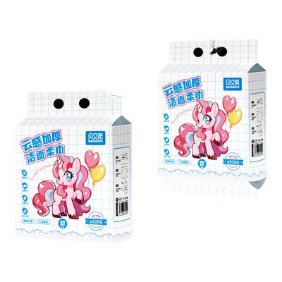 粉红小马悬挂式洗脸巾520g