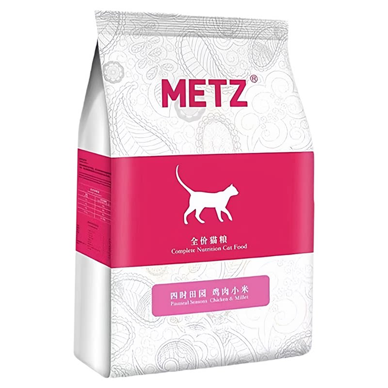 玫斯猫粮四时田园鱼肉糙米鸡肉