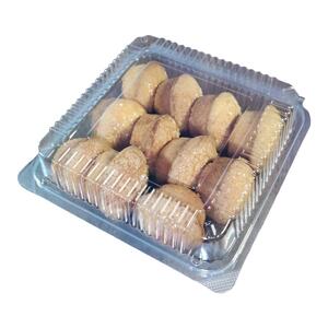 一次性透明方形特大号面包盒糕点塑料包装盒面包列巴食品打包盒