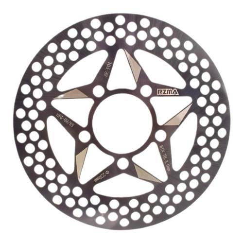 瑞祖玛220/245一体碟刹盘五孔适用极核AE4 AE8前刹车盘对四卡钳