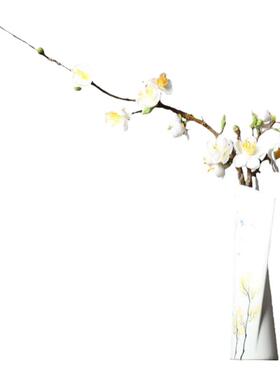 室内桌面禅意仿真花梅花花瓶套装