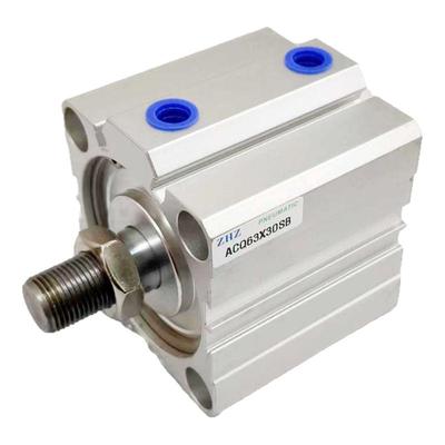 薄型小型气动气缸ACQ40X5X10X15X20X25X30X35X40X50X75X80X100S-B