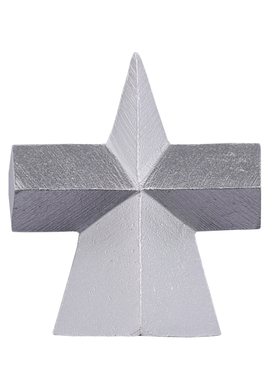 几何体吊坠项链由子野纯银