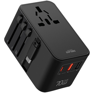 德力西转换插头日本韩国插座转换器欧洲德标旅行英标欧标全球通