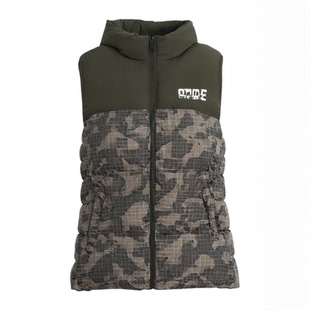 雅鹿2025秋冬新款儿童羽绒马甲女童外穿加厚男童小童大童背心冬季