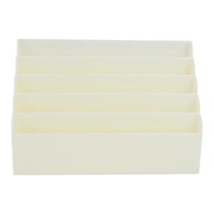 银行财务柜台专用多功能凭条盒子票据发票快递单整理收纳便签资料盒存单储蓄盒加厚柜员桌面整理分类收纳盒子