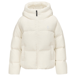 斯凯奇泡芙短款羽绒服外套冬季防风保暖上衣女柔软舒适面包服时尚