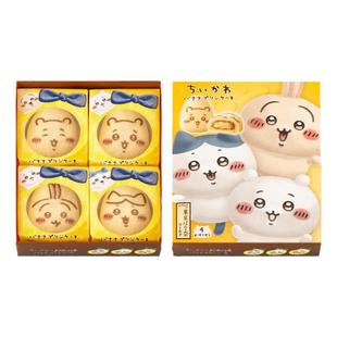 日本东京香蕉限定吉伊卡哇焦糖奶油夹心蛋糕进口零食端午节礼盒