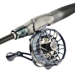 淼尊AX海筏竿套装进口碳素近海钓船钓伐钓竿双竿梢海筏轮海钓筏竿