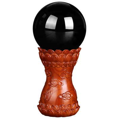 董易林吉祥物黑色水晶球平衡磁场