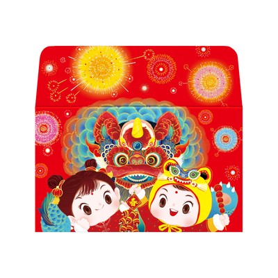 2026马可爱卡通硬质大吉红包