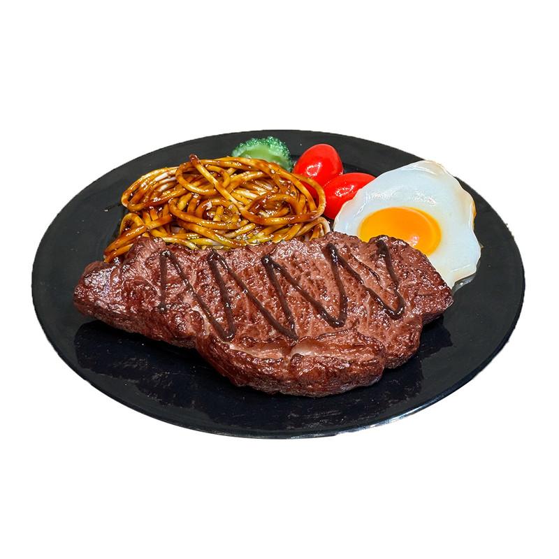 仿真牛排意面模型蛋炒饭模型