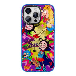 benefit搞怪卡通小魔女蒙娜17适用于iphone16promax苹果15PRO晶盾磁吸手机壳13新款14套12冰川纹防摔彩色边框