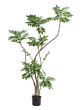仿真漆木树盆栽轻奢绿植