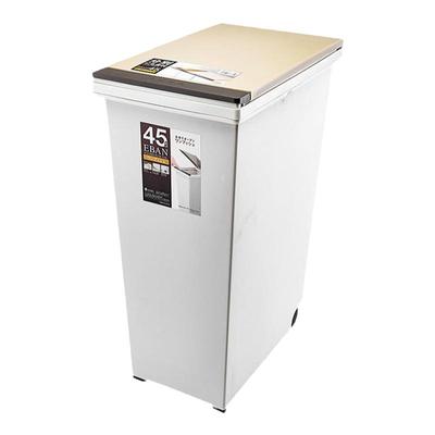 asvel日本进口按压式方形垃圾桶