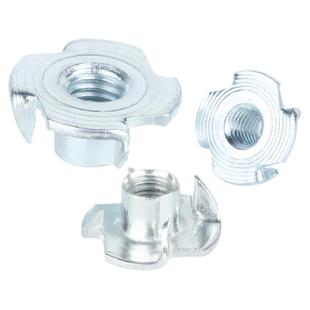 家具四爪螺母音箱螺母 螺帽四爪母 镶嵌螺母 M3-M4-M5-M6-M8-M12