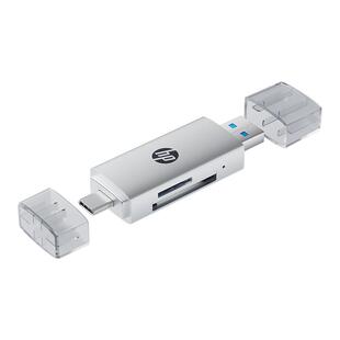 HP惠普多合一sd卡相机读卡器tf内存储卡usb读取器连接手机电脑安卓苹果华为type-c通用高速佳能索尼ccd转换器