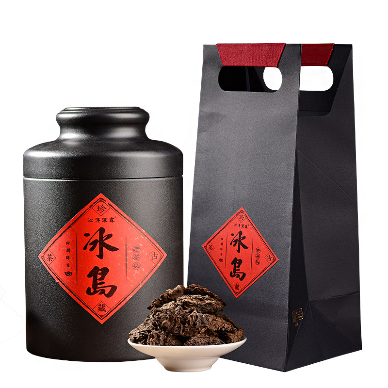 2015年冰岛古树普洱茶熟茶老茶头