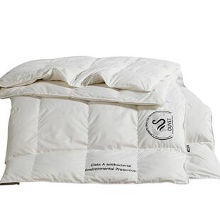 多喜爱羽绒被90白鸭绒四季被冬被保暖鸭绒被芯加厚被褥单双人羽绒