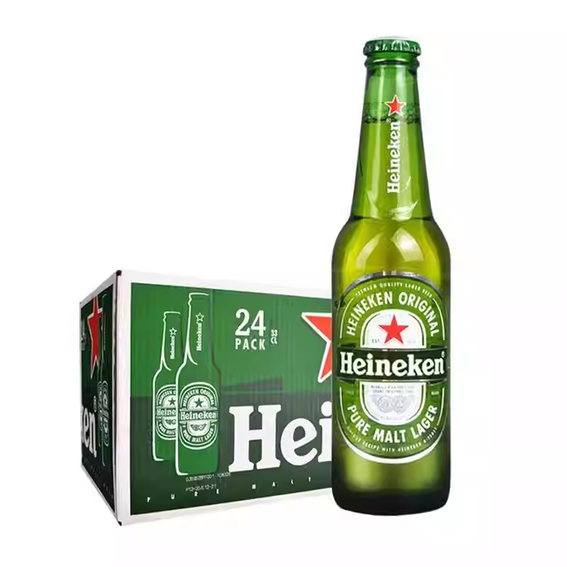 荷兰原装进口喜力啤酒330ml