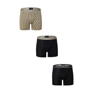 Armani/阿玛尼EA男士休闲鹰标3件装居家平角内裤EM000371 AF10779