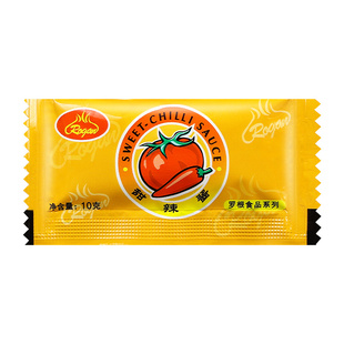 罗根泰式甜辣酱10g*10小包装 30份包邮 商用手抓饼薯条鸡米花蘸酱