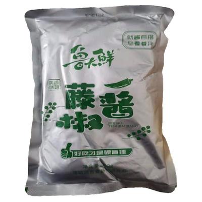 山东润吉鲁大鲜500g包装鲜椒酱