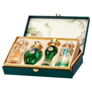 苏酒小酒礼盒40.8度125ml天绣+125ml地锦+130ml头排+65ml绿苏