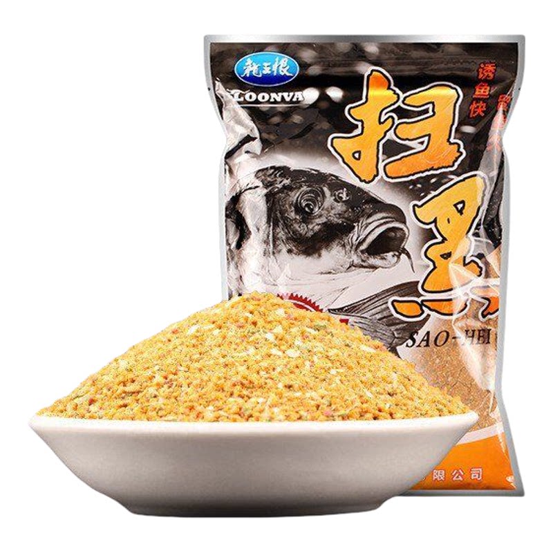 龙王恨黑坑发酵散炮饵鲫鲤通用