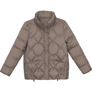 短款羽绒棉服女秋冬新款50到60岁中年妈妈冬装外套时尚洋气小棉袄