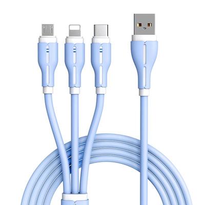 120w超级快充数据线三合一充电器