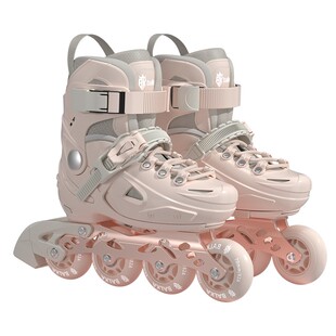 balka巴尔卡溜冰鞋儿童闪光轮滑鞋6一12岁初学者成人滑轮旱冰滑冰