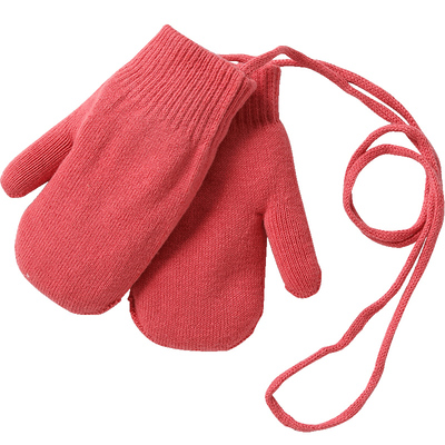 宝宝手套冬季可爱婴儿男童加绒