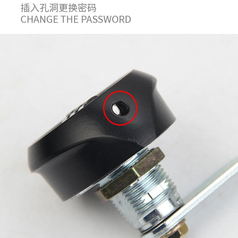 9541拨盘转舌密码锁 抽屉家具锁 文件更衣柜门锁铁皮信箱小密码锁