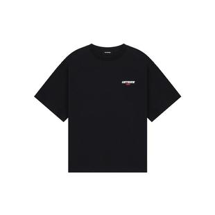 【线上独家】WE11DONE25男女同款经典圆领短袖T恤休闲简约风日常