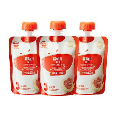 秋田满满金银花柚子菊花果汁100g×3袋